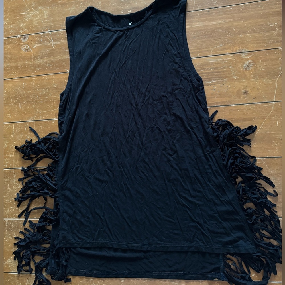 American Eagle Outfitters Black Soft & Sexy Tank